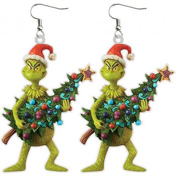 Pendentif Grinch Cadeau Femme