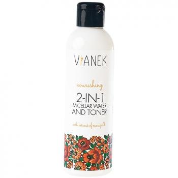 Vianek 2 in 1 Tonico Nutriente e Acqua Micellare 200 ml