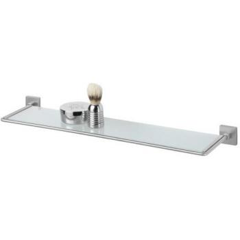 Stainless Steel and Glass Bathroom Shelf, Tiger 2734 Melbourne Model