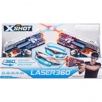 X-Shot Laser 360 met 2 verwisselbare skins