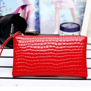 ISKYBOB Women's PU Leather Evening Purse