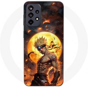 Samsung Galaxy A52s 5G Hülle Maniacase – Schwarz, 3D Naruto Mond