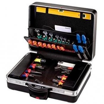 PARAT 489.610-171 Classic Werkzeugkoffer King-Size-Plus rollbar mit CP-7 Werkzeughaltern, schwarz
