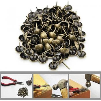 100Pcs Decorative Pushpin Studs for Upholstery