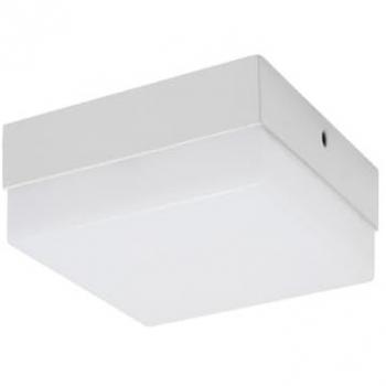 LED Deckenleuchte ESTER, quadratisch, Aluminium, neutralweiß
