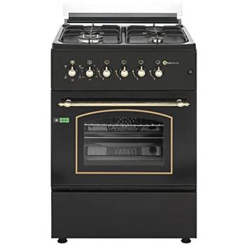 Cocina Solthermic F6S40E5RB Negra con Horno Multifunción