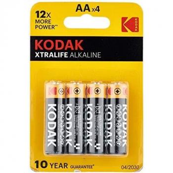 Kodak Xtralife Pack 4 Pilas Alcalinas AA LR06