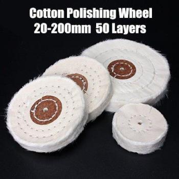 50-200mm Cotton Buffing Wheel for Jewelry