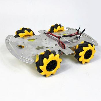 Kit de châssis de voiture Mecanum avec moteur TT 60mm