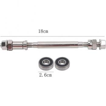 Front/Rear Bicycle Axle with 6000 Bearing
