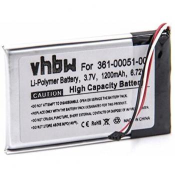 Vhbw Li-Ion Akku 1200mAh für Garmin Dezl 560 LT, 560 LMT
