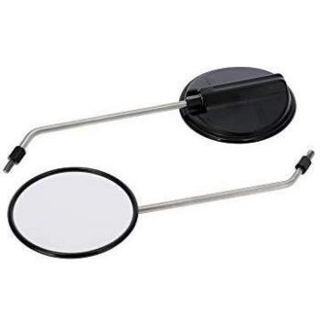 Spiegel-Set 120 mm für Simson – Replika Edelstahlarm, M8