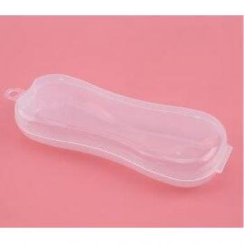 Couverts en plastique transparent, étui à cuillère fourchette, rangement mobile