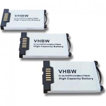 Vhbw 3,7V Akku für Mitel Festnetztelefone