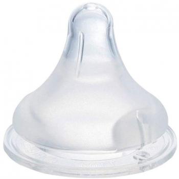 Pigeon Softouch Peristaltic Wide Neck Silicone Teat SS 0m+