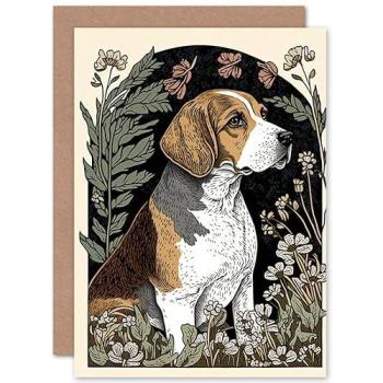 Doggy Bloom Party Note