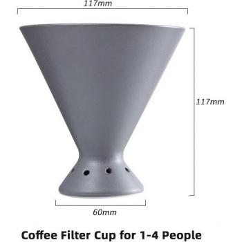 Olla para compartir café manual