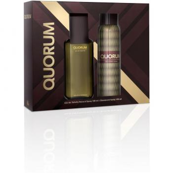 Antonio Puig Quorum Fragrance Set 100ml Eau De Toilette + 150ml Deodorant