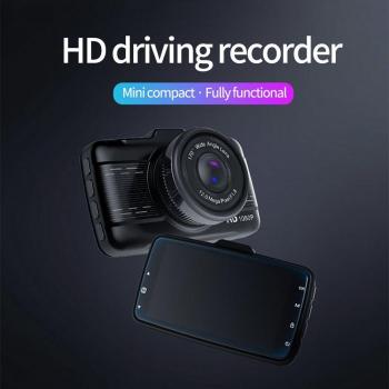 Caméra de tableau de bord avec écran 3,5 pouces et FHD 1080P
