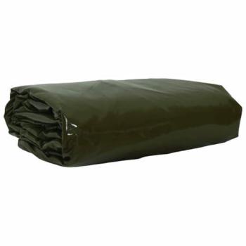 Ultra‑Strong Olive Green Canvas Cover – 5 × 7 m, 650 g/m², PVC Coating