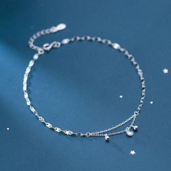 Pulsera de Plata 925 con Diseño Floral