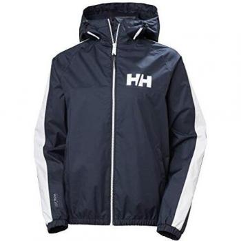 Chaqueta de Mujer Helly Hansen Vista Packable, Impermeable, Azul Marino, L