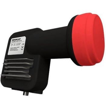 Megasat Unicable II LNB Diavolo (Unicable, 40mm), LNB, Rot, Schwarz