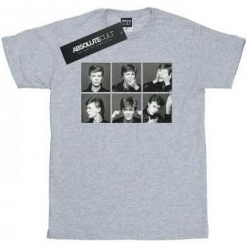 Maglietta Boyfriend in Cotone David Bowie per Donna