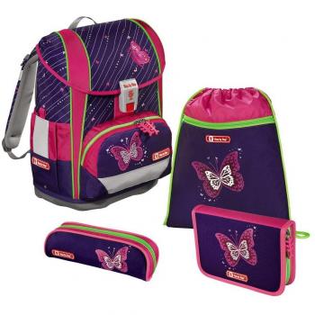 „Step by Step Light“ Kinder-Schulranzen‑Bundle – 4‑teilig