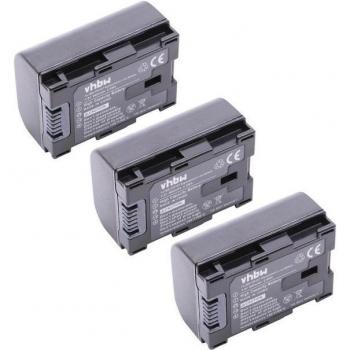 Ensemble de batteries vhbw pour caméras JVC GZ-MS110