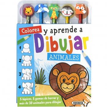 Colorea y aprende a dibujar animales