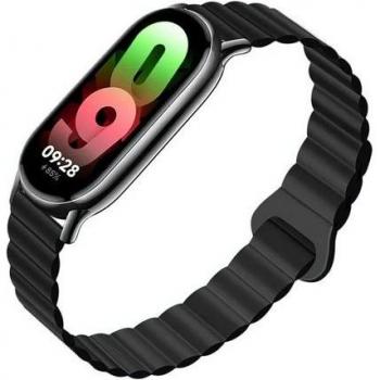 Cintura Silicona F-DESIGN FX8 Nero per Xiaomi Mi Band 8