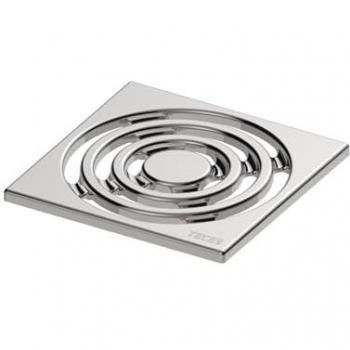 TECEdrainpoint S Designrost Edelstahl 100mm x 100mm