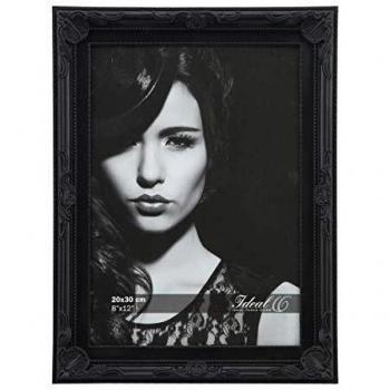 Henzo Barock-Design Bilderrahmen in Schwarz, 15 x20 cm