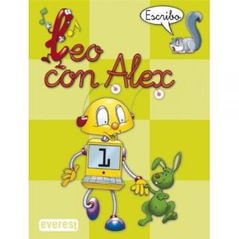 Leo con Alex. Escritura 1. Pauta (Educación Infantil).