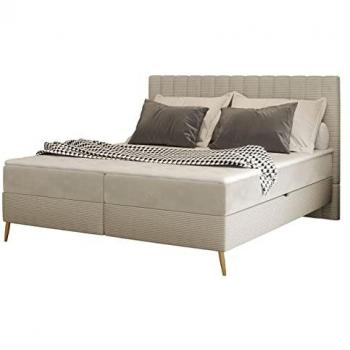 Boxspringbett Tosseri Cord mit Matratze
