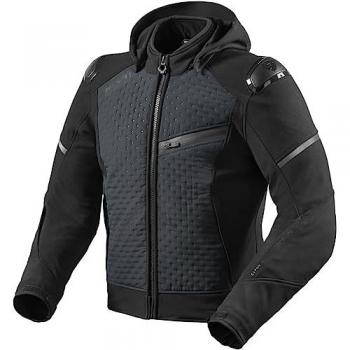 Rev'It! Iridium H2O Motorjack zwart XXL
