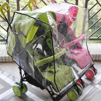 Waterproof Twin Stroller Cover