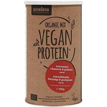 Proteína vegana de semillas y chocolate 400 g