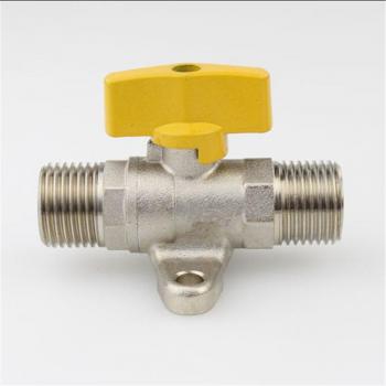 4 Points Copper Gas Valve with Fixed Seat