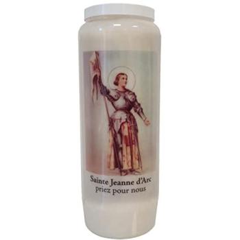 Bougie Lumière de la Vierge Jeanne – 9 Jours de Flamme