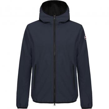 Colmar Navy Waterproof Softshell Jacket for Men, Size L
