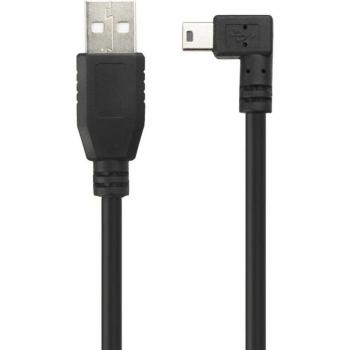 USB A auf Mini‑USB 90° Adapterkabel – 1,8 m/3 m/5 m Varianten für Garmin GPS (Daten/Ladung)