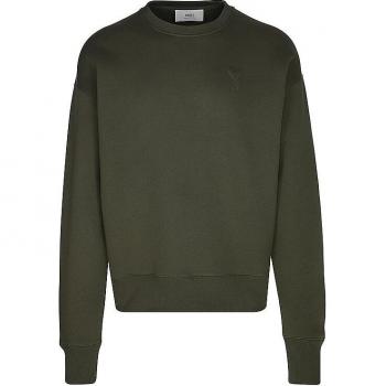AMI PARIS Sweatshirt oliv | XXL