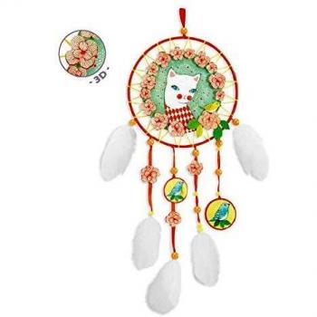 Cat Dreamcatcher Craft Set