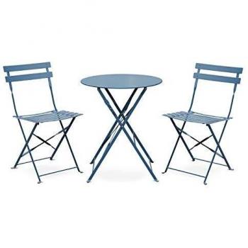 Set bistrò da esterno con 2 sedie
