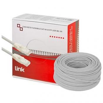 Netzwerk‑Kabel Link LK6A100 UTP Cat6 100 m – Office‑Solution