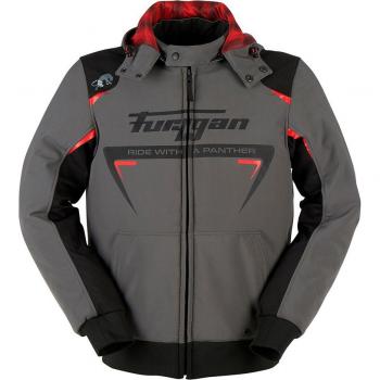 Furygan Sektor Roadster Giacca Moto M Nero Grigio Rosso
