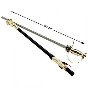 Spadaccino ATOSA Nera e Oro 67cm