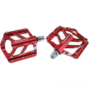 1 Pair Flat Platform Pedals for Bikes